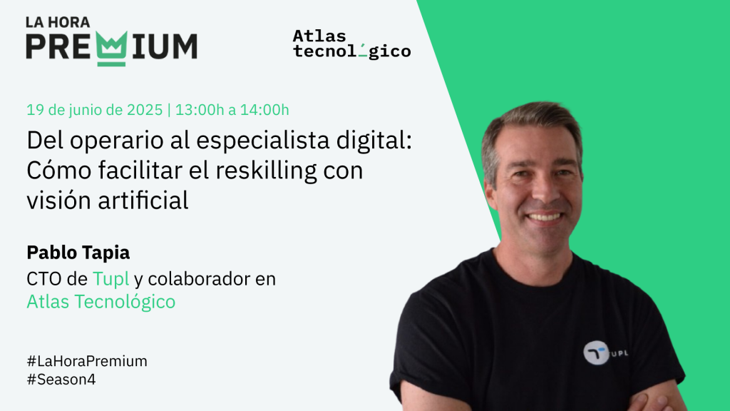 Pablo Tapia (TUPL) aportará las claves del éxito en la adopción de la visión artificial en la industria 4.0