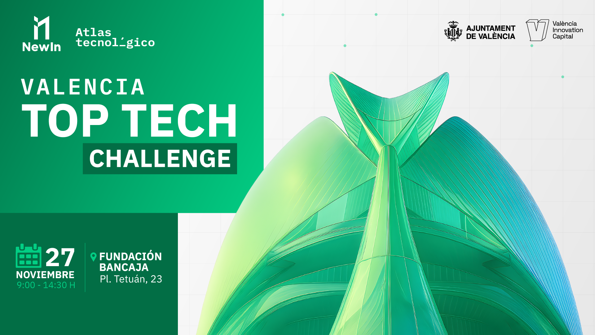 El New In 2025 de Atlas impulsa en Valencia un ‘Top Tech Challenge’ para albergar la innovación de excelencia que reclama el Informe Draghi