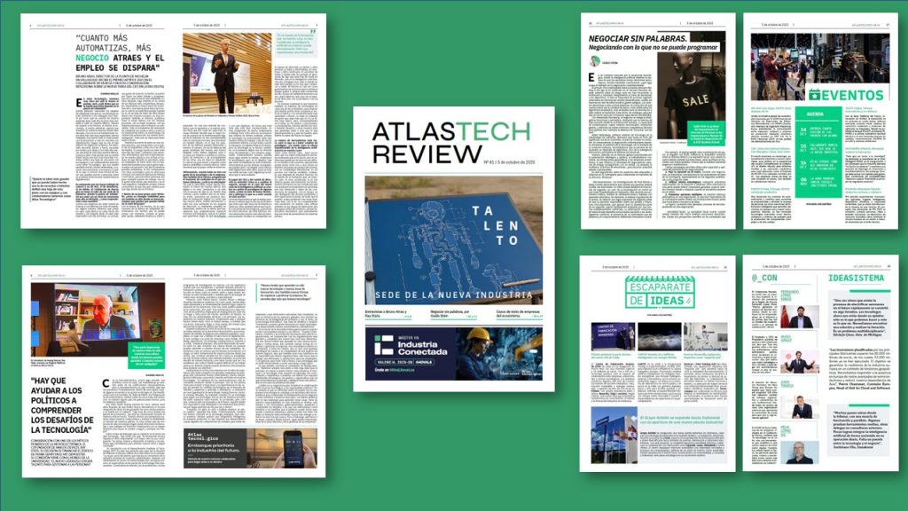 El talento será la sede de la nueva industria en la era de la IA y  ATLASTECH REVIEW tiene el plano