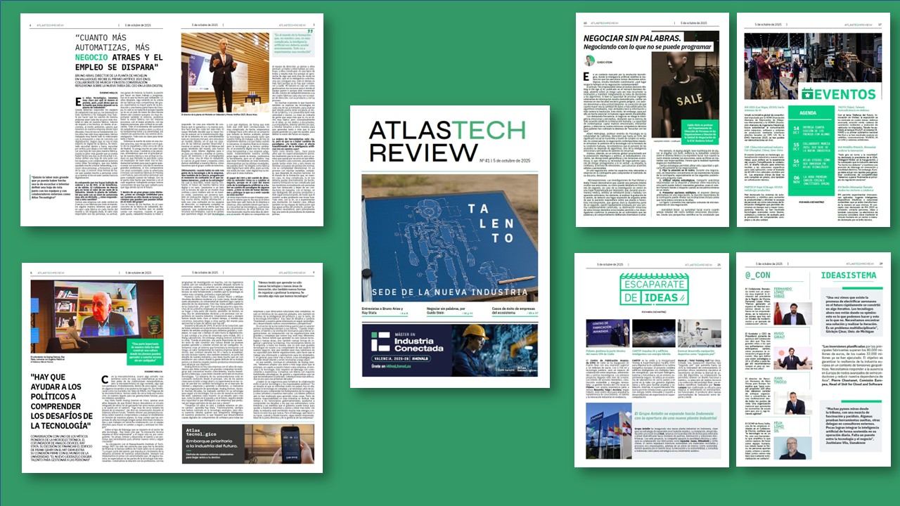 El talento será la sede de la nueva industria en la era de la IA y  ATLASTECH REVIEW tiene el plano