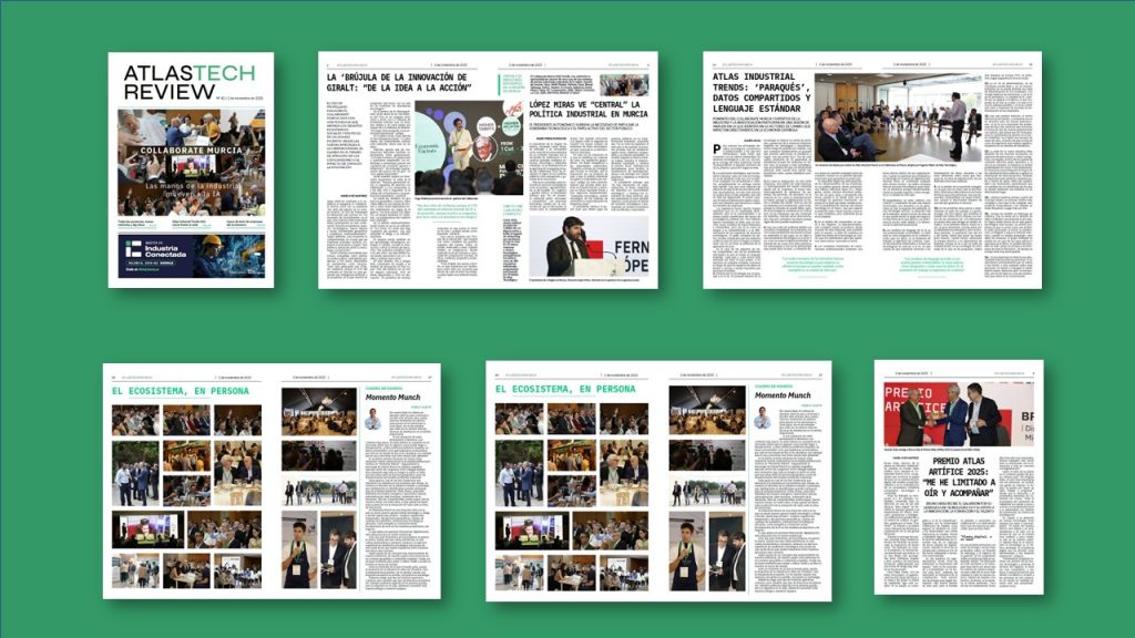 Las manos de la industria mueven a la IA: lo mejor del Collaborate Murcia 2025 en el ATLASTECH REVIEW