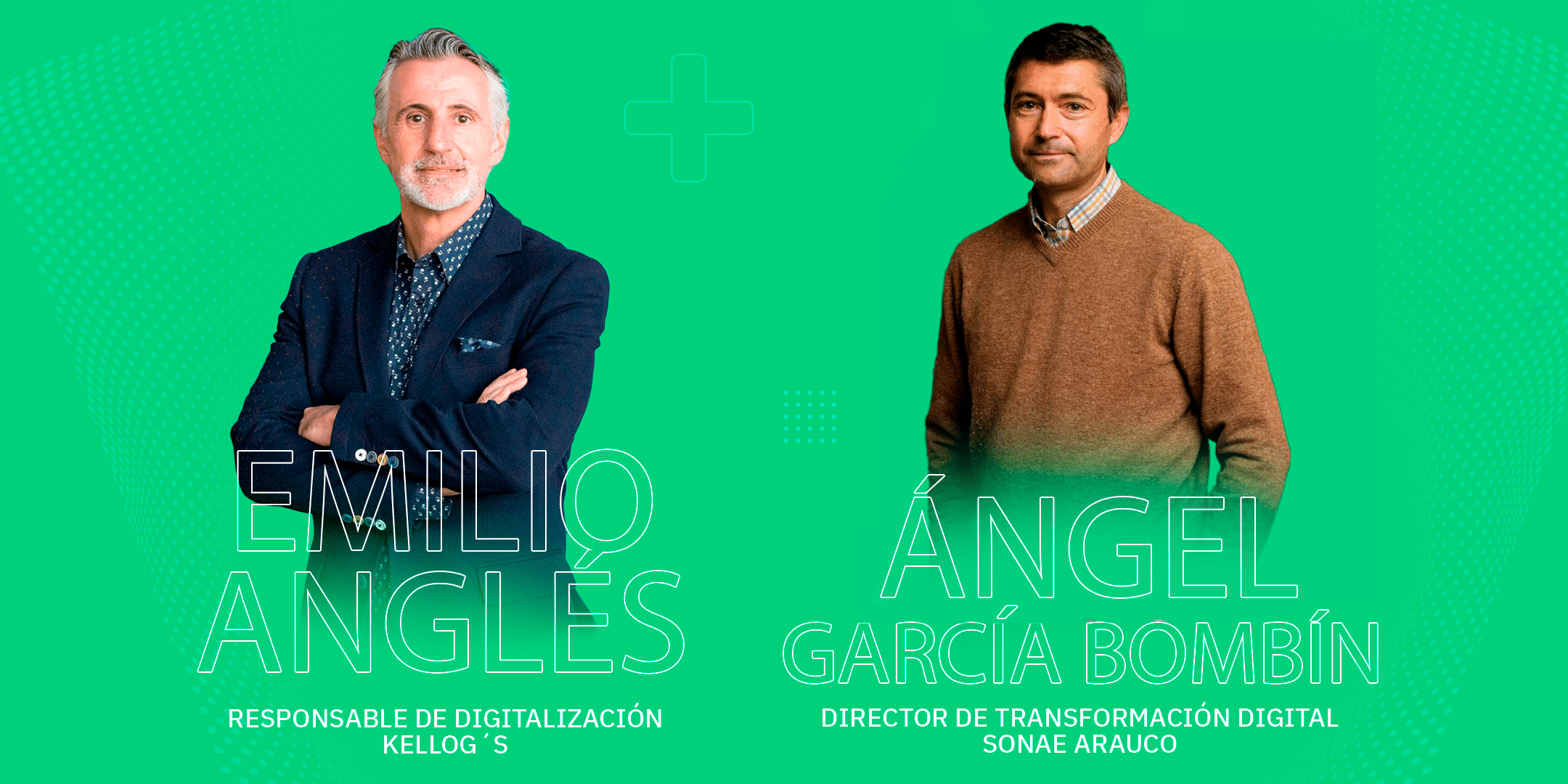 Emilio Anglés (Kellogg’s) y Ángel García Bombín (Sonae Arauco), dos ‘héroes’ de la industria 4.0 en Collaborate