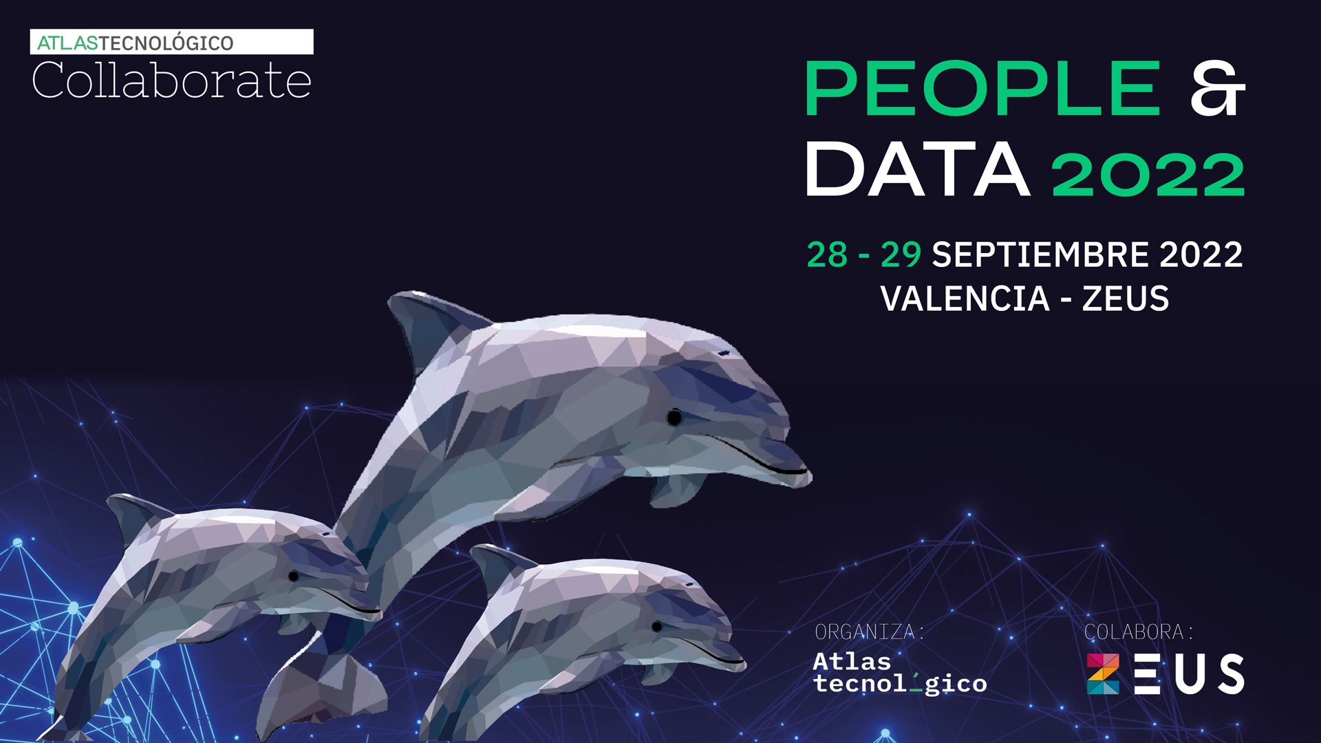 Atlas Tecnológico y ZEUS se alían para el evento Collaborate People & Data 2022 en la Marina de Valencia en septiembre