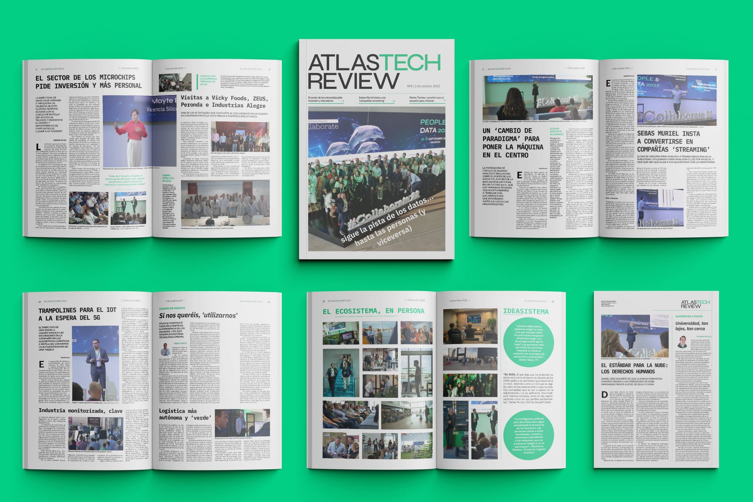 Las mejores ideas e imágenes del Collaborate People & Data, reunidas en ATLASTECH REVIEW