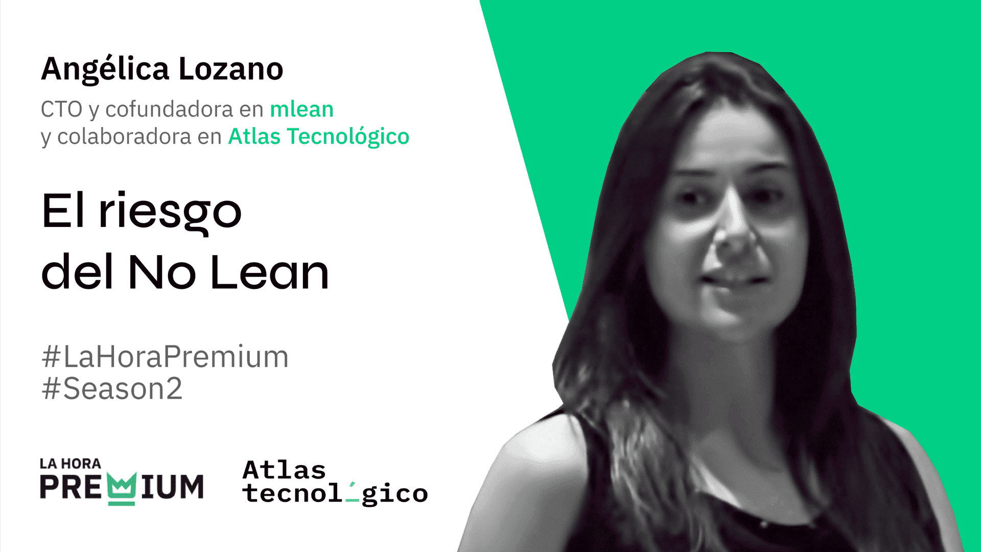 Angélica Lozano hablará del riesgo del No Lean en la Hora Premium