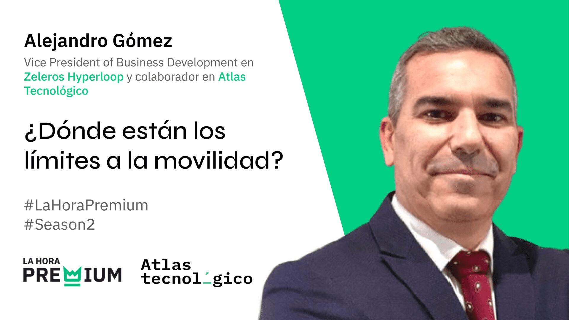Alejandro Gómez hablará de los límites de la movilidad en La Hora Premium