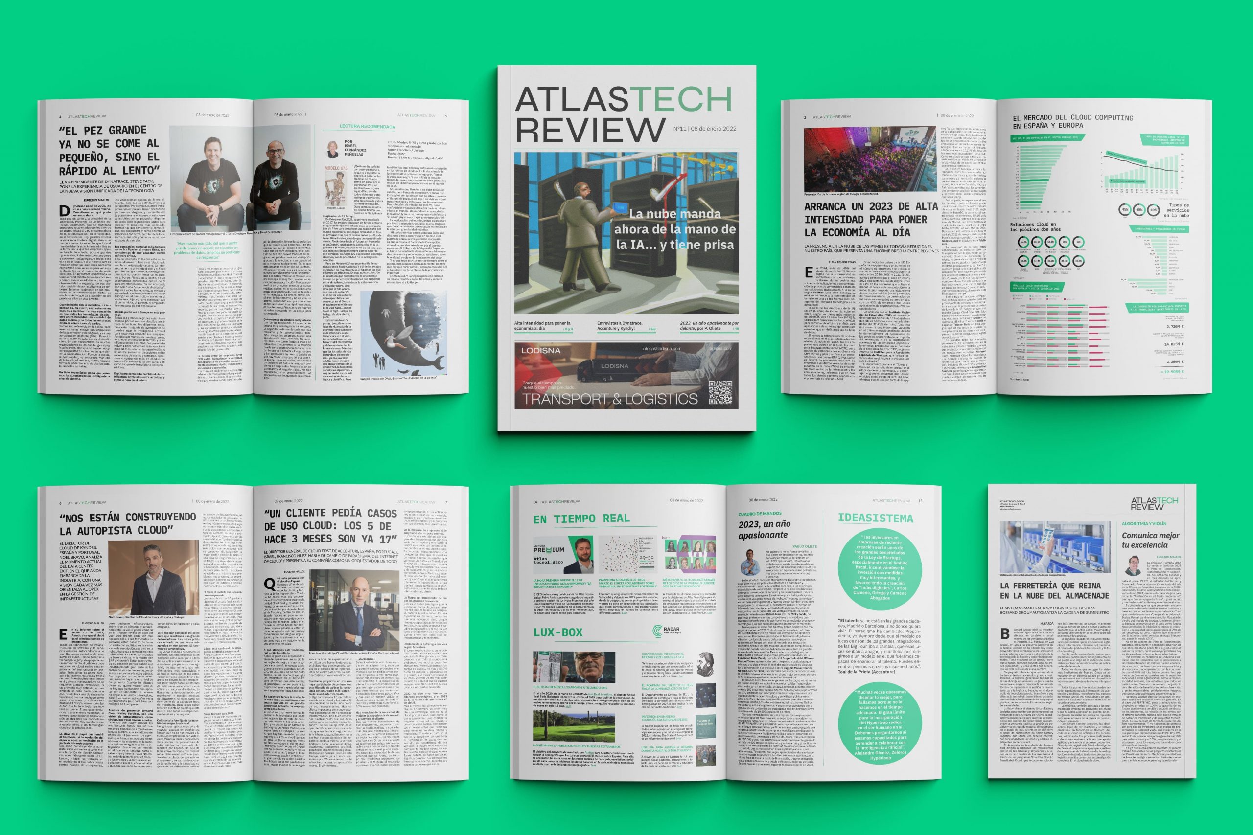 ATLASTECH REVIEW analiza el año intenso del cloud que se avecina de la mano de la IA para poner la economía al día