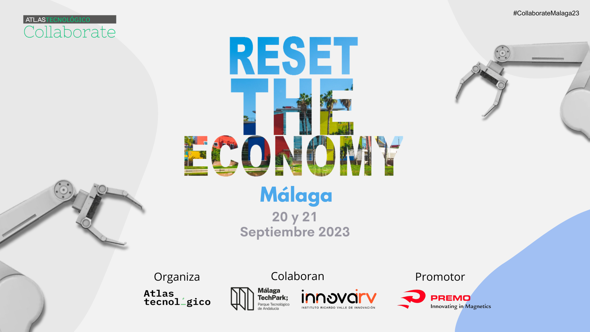 Atlas Tecnológico abre una parte del Collaborate Reset the Economy al ecosistema de innovación de Málaga