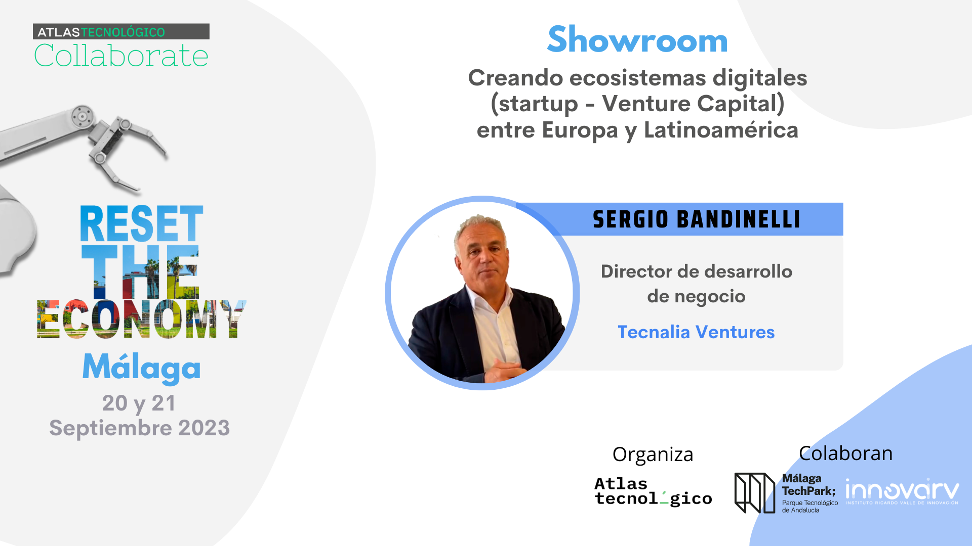 El directivo de Tecnalia Ventures Sergio Bandinelli traerá el emprendimiento en deep tech al Collaborate