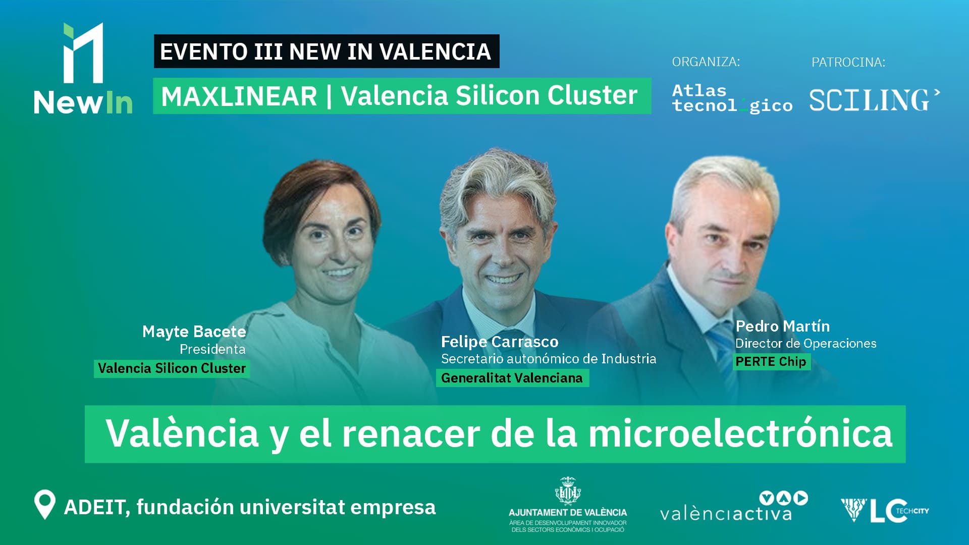 El Perte CHIP y la Generalitat se suman al evento New in València para respaldar al Silicon Cluster