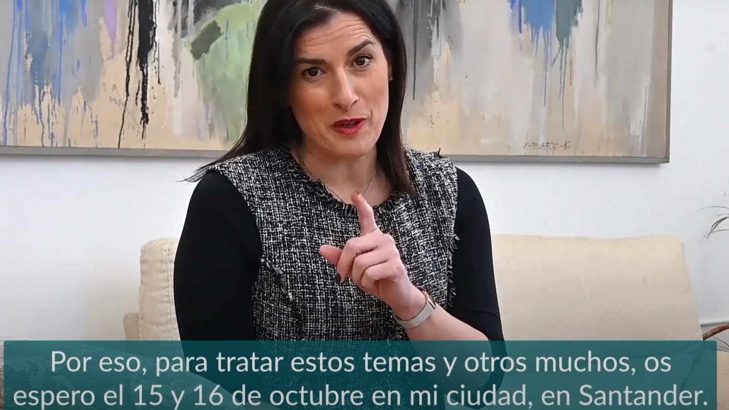 “No faltéis ninguno”, la alcaldesa de Santander invita al próximo Collaborate