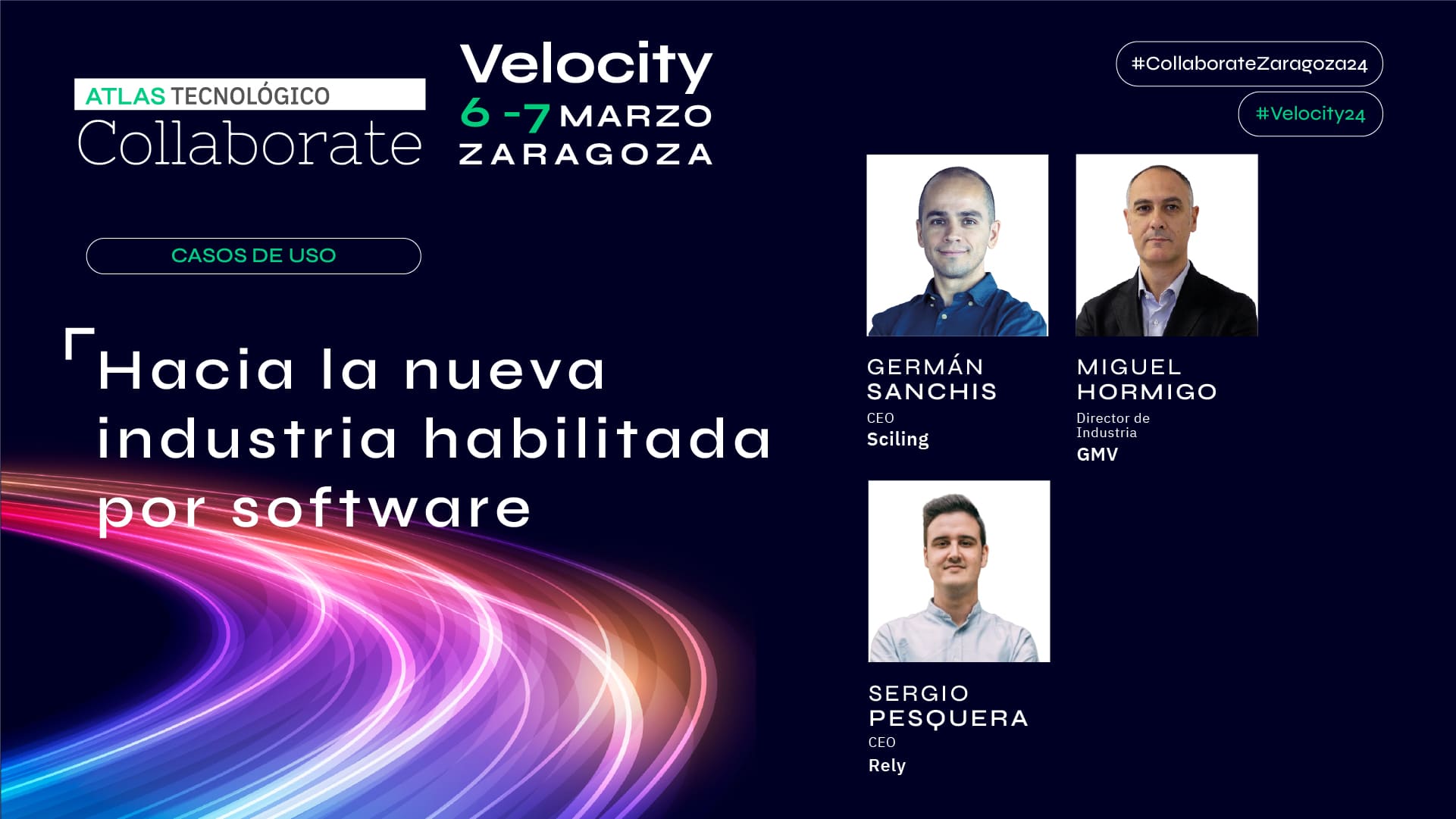 Rumbo hacia la nueva industria habilitada por software en Collaborate Velocity Zaragoza