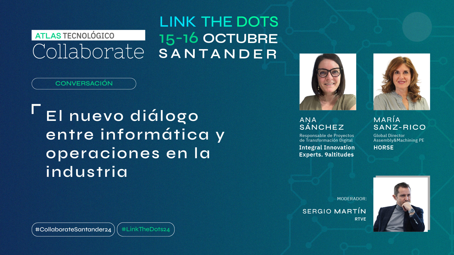 Ana Sánchez y María Sanz-Rico llevan al Collaborate el diálogo entre informática y operaciones en la industria